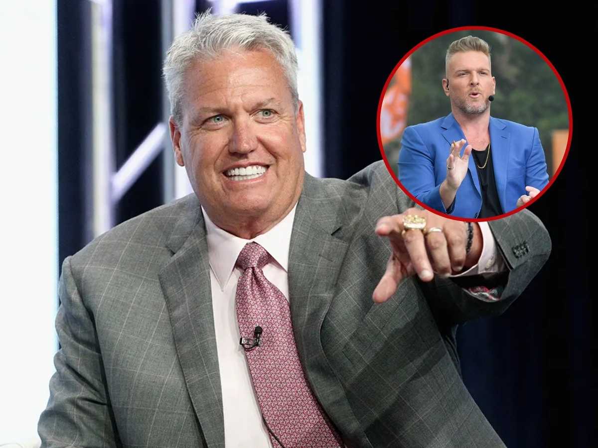 Pat McAfee insinuates that the Denver Broncos are seriously considering hiring Rex Ryan as their next DC