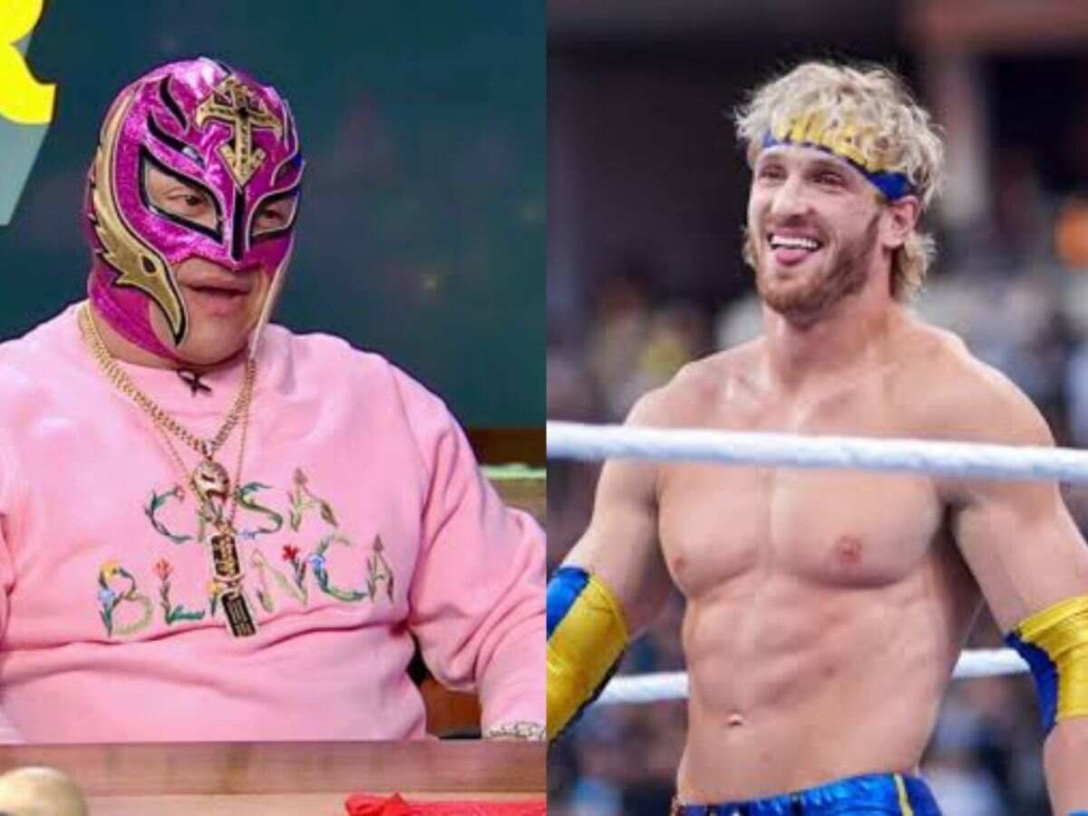 Rey Mysterio and Logan Paul