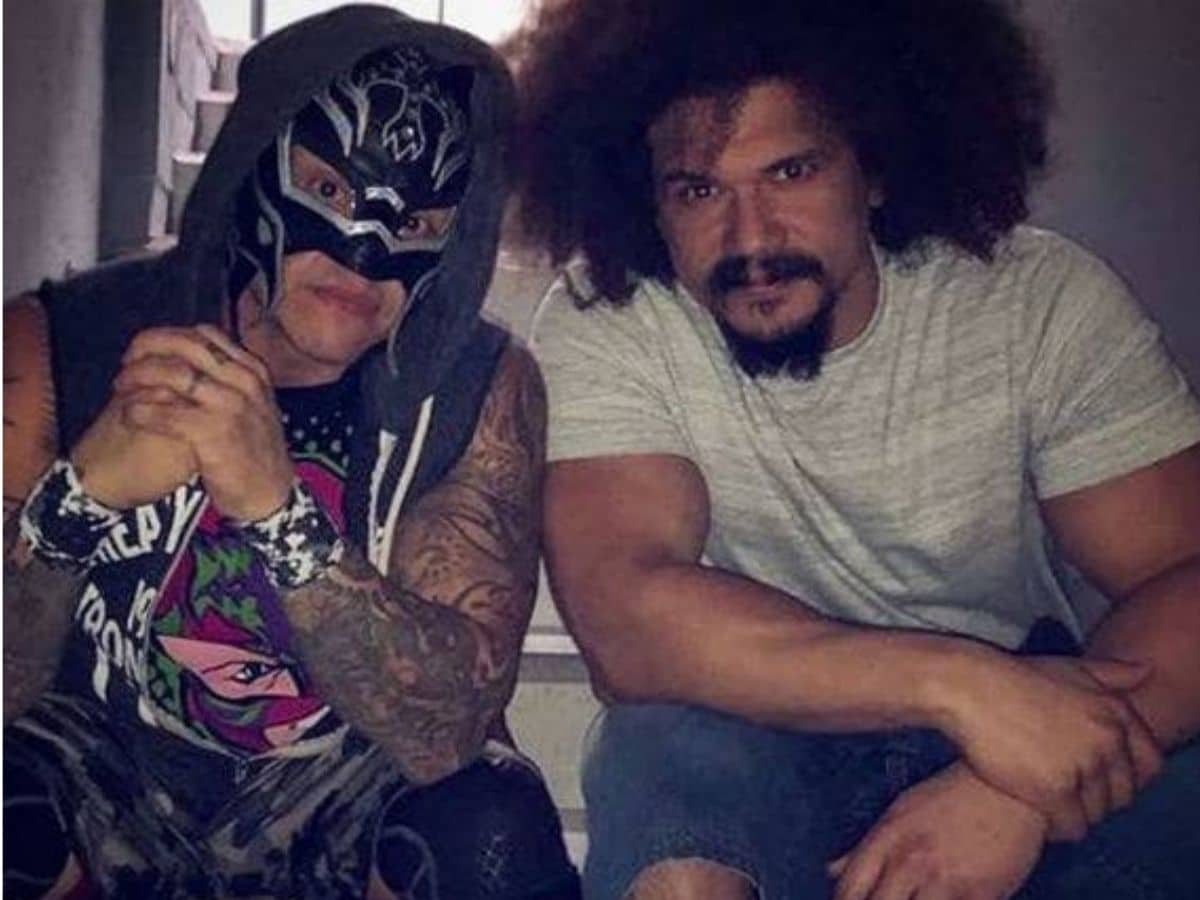 Rey Mysterio and Carlito 