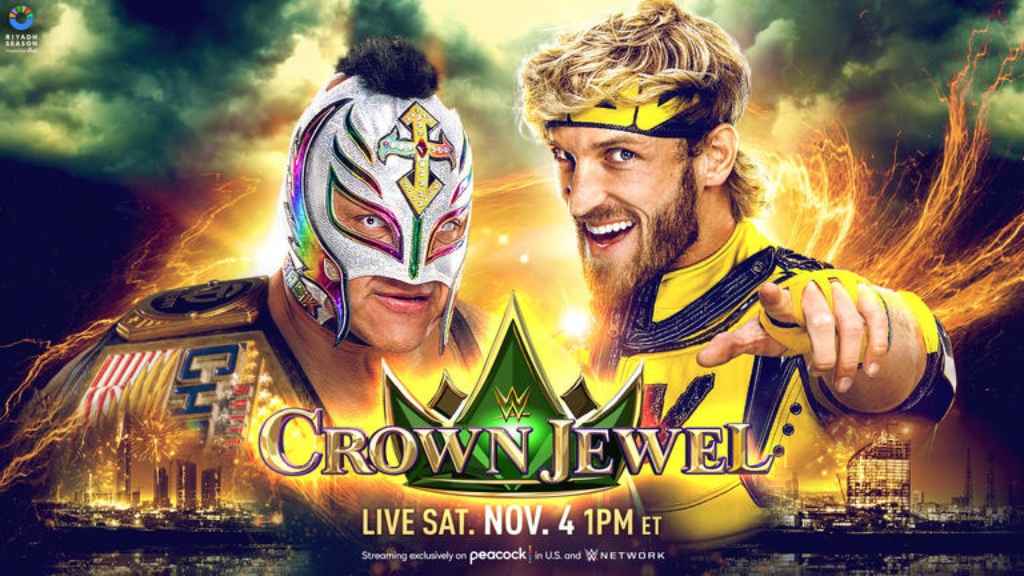 WWE Crown Jewel 2023 Rey Mysterio vs. Logan Paul