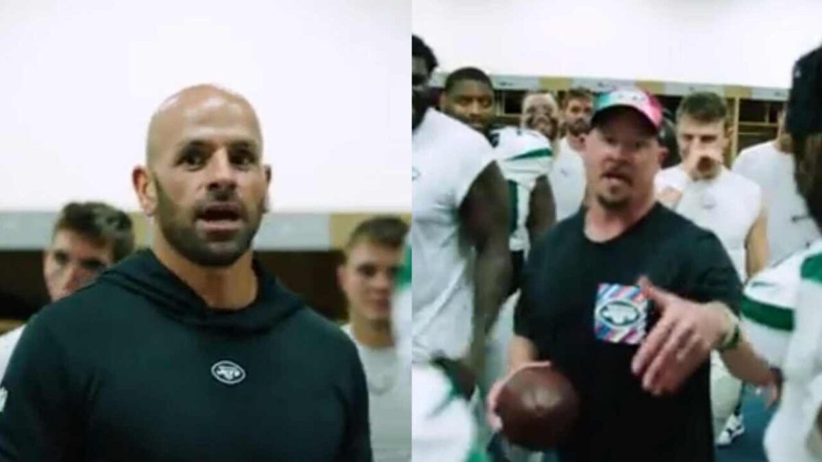 WATCH: Jets HC Robert Saleh Shows Utmost Respect To Nathaniel Hackett ...