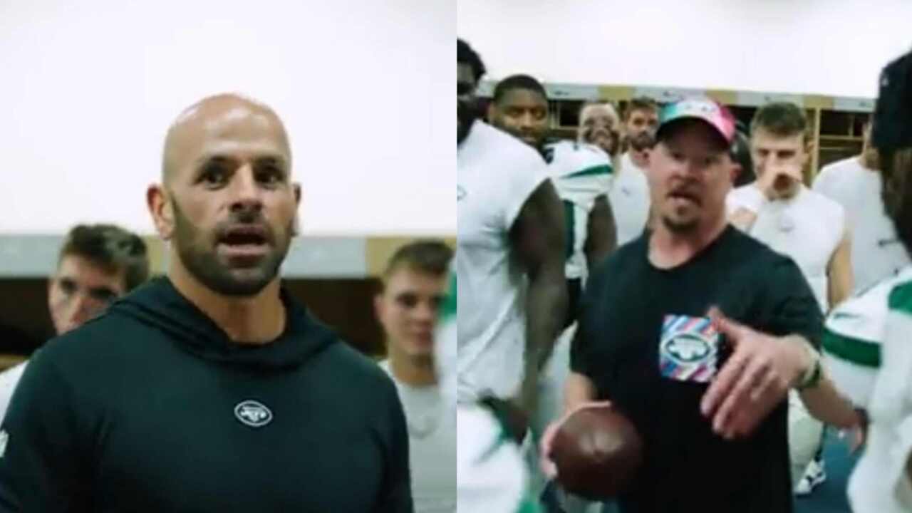 WATCH: Jets HC Robert Saleh shows utmost respect to Nathaniel Hackett after the team’s authoritative win over the Broncos amid disrespectful statements from Sean Payton towards the ex-Denver coach