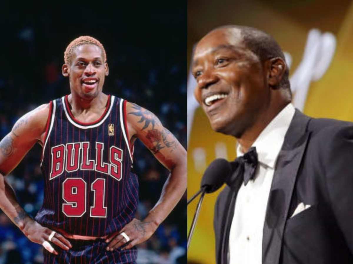 Michael Jordan and Bulls responsible for Dennis Rodman going off the rails and leading WILD life, claims NBA GOAT’s rival Isiah Thomas