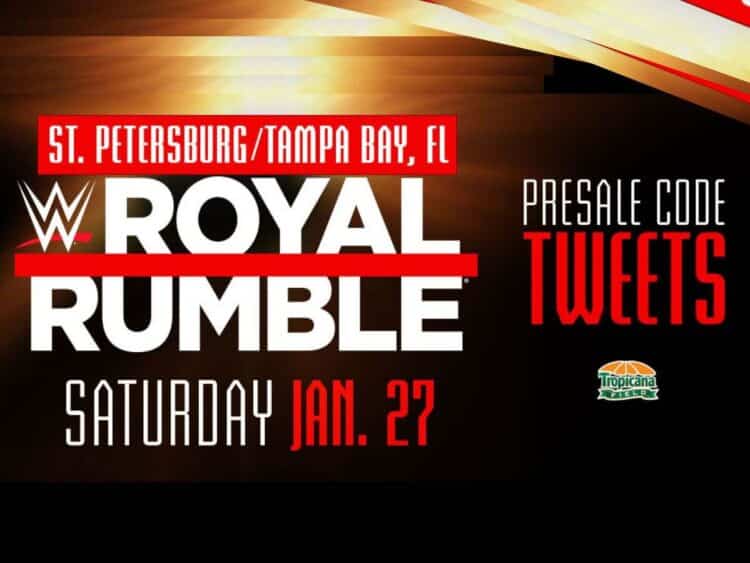 Royal Rumble Program Book How to book tickets for WWE Royal Rumble 2024?