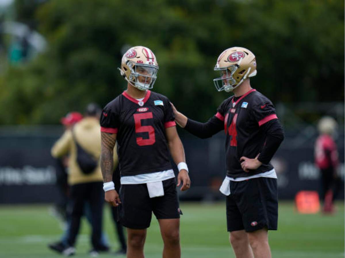 Sam Darnold and Brock Purdy