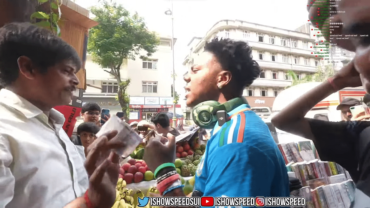 WATCH: "Do you think I am a monkey," IShowSpeed argues with banana vendor after he refuses to keep the change during the India IRL livestream