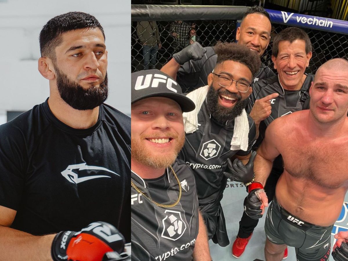 Sean Strickland’s coach clears air around Khamzat Chimaev’s alleged ‘domination’ against UFC champ in gym session