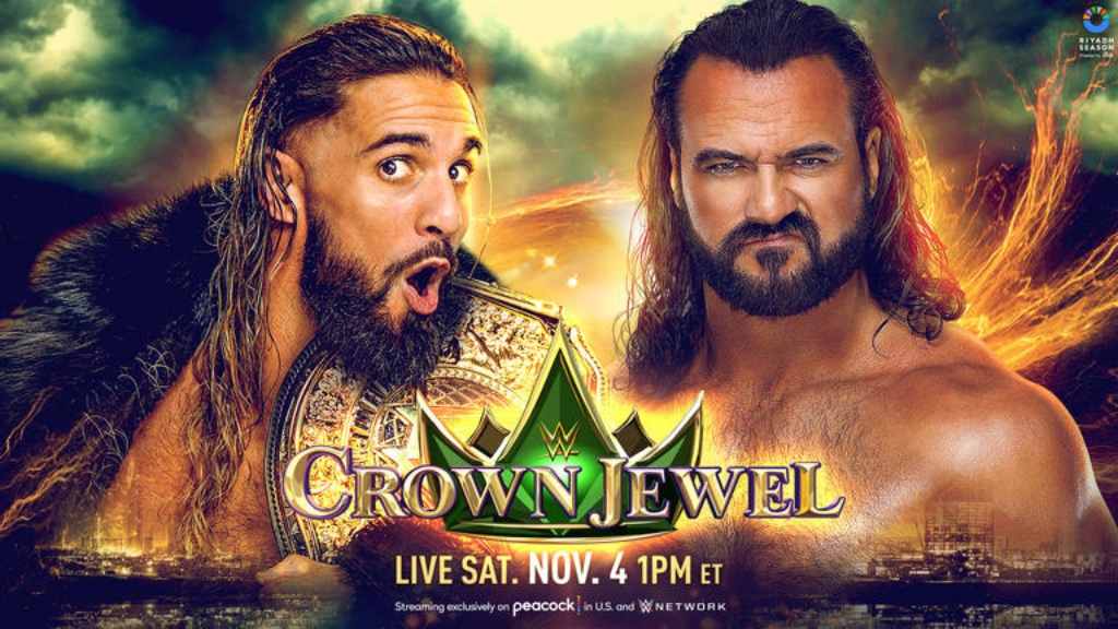 WWE Crown Jewel 2023 Seth Rollins vs. Drew McIntyre