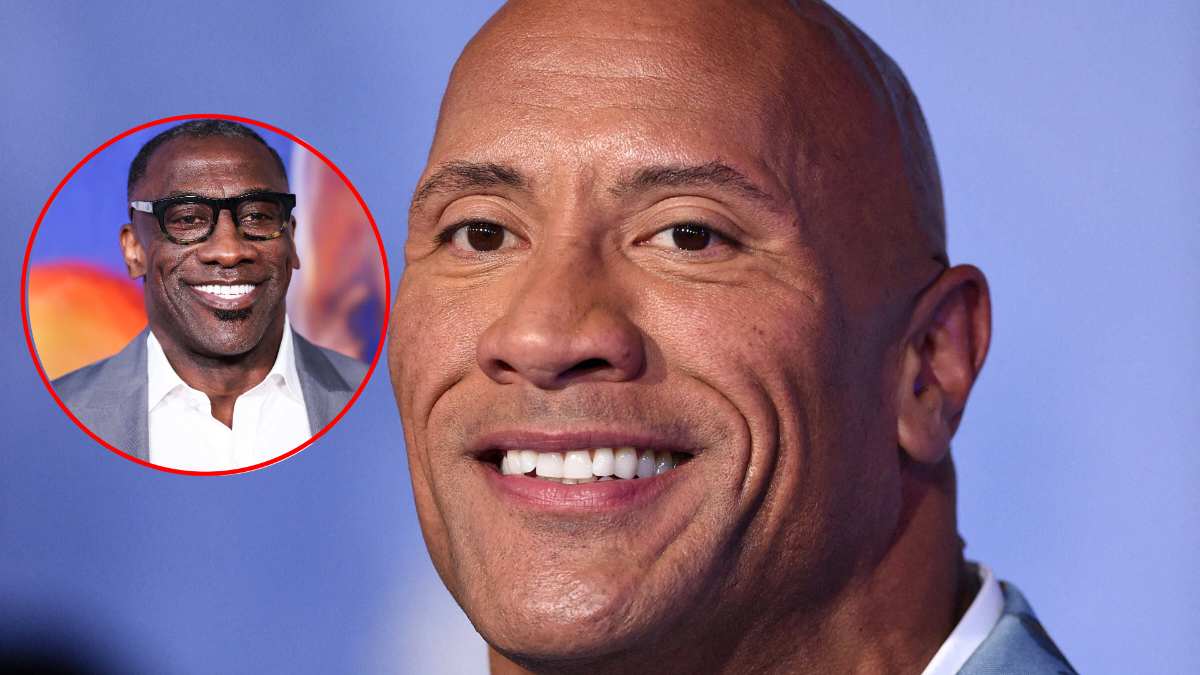 “I’ll get him!” Shannon Sharpe challenges Dwayne ‘The Rock’ Johnson to bench press competition