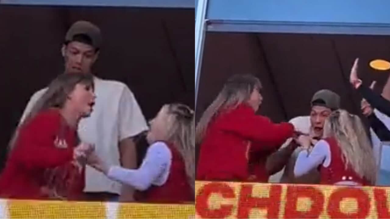 WATCH: Jackson Mahomes forces himself in the ‘special’ handshake between Taylor Swift and Patrick’s wife Brittany Mahomes