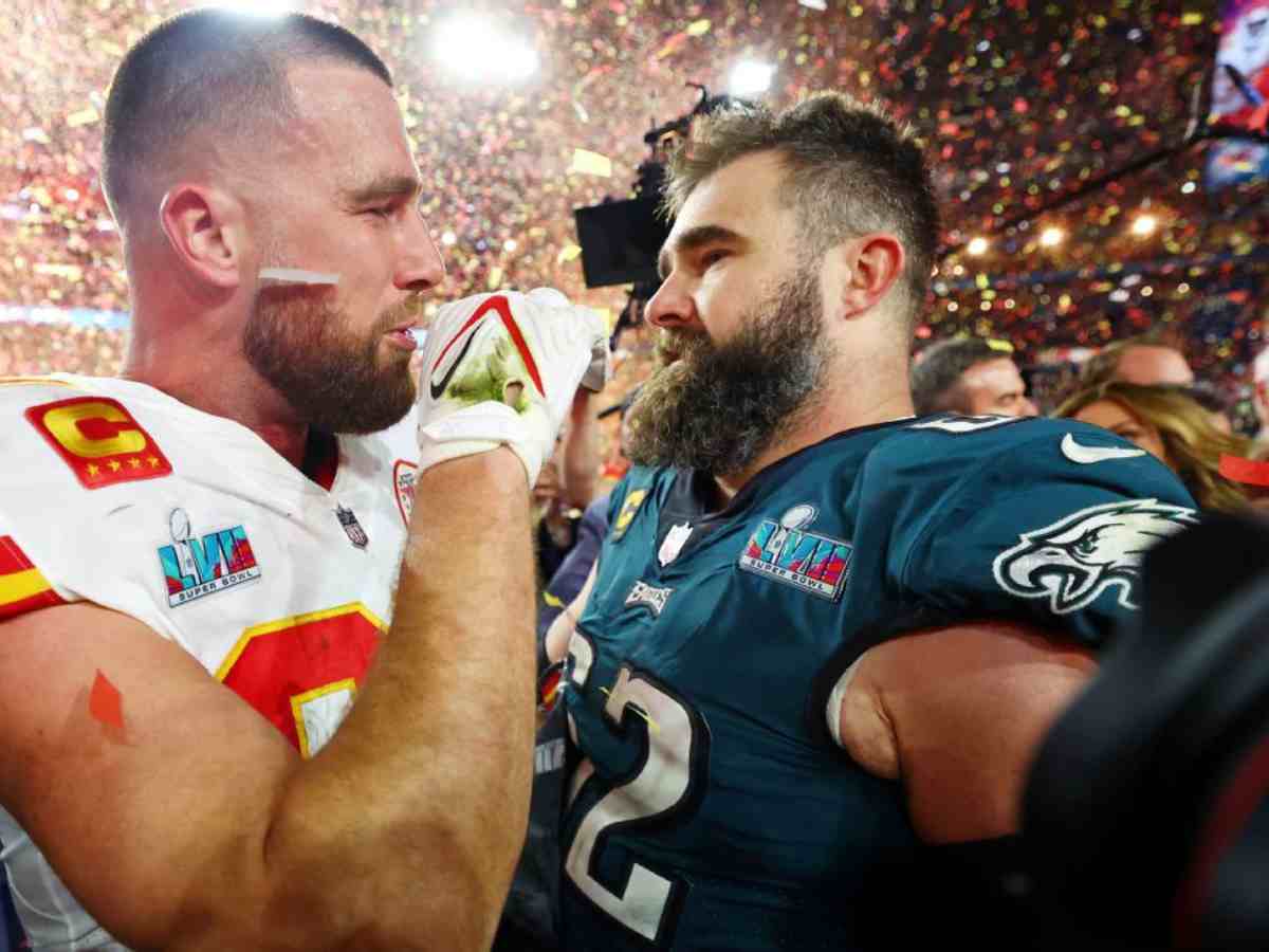 Travis Kelce and Jason Kelce