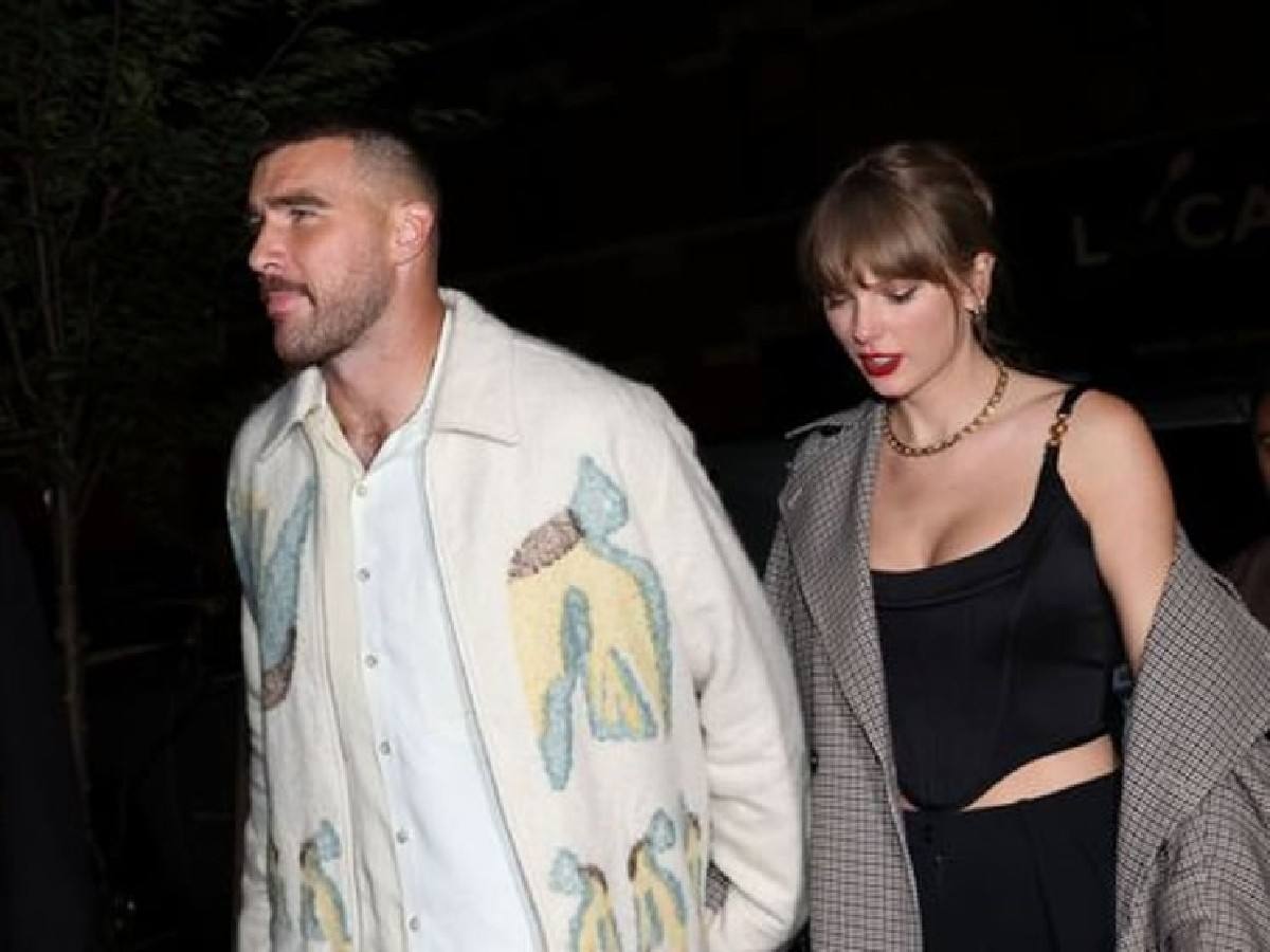 Travis Kelce and Taylor Swift 