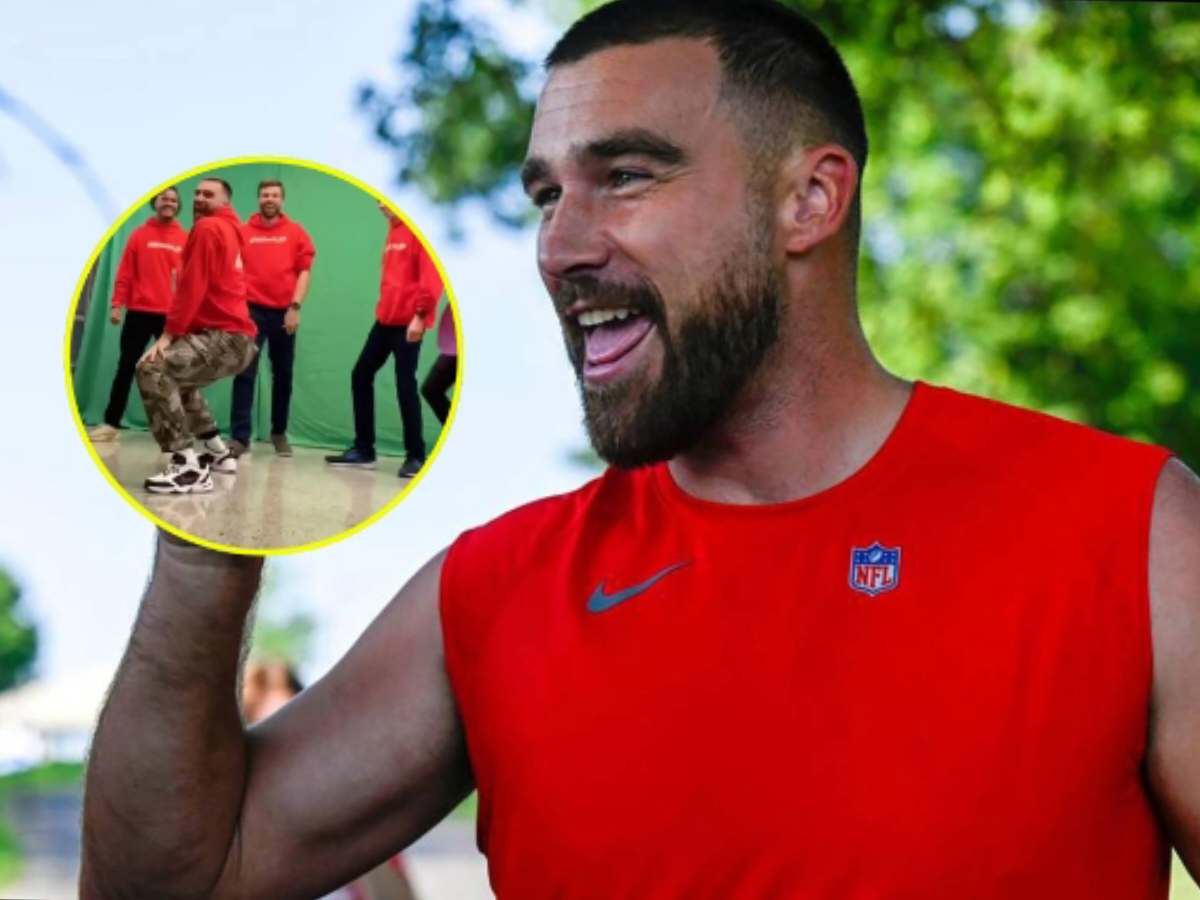 Travis Kelce breaks the internet by doing his ‘signature twerk’ at a charity dance event in KC