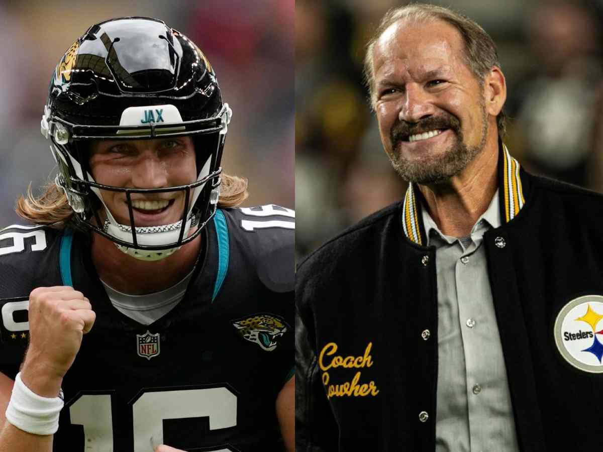 Trevor Lawrence (L) and Bill Cowher (R)