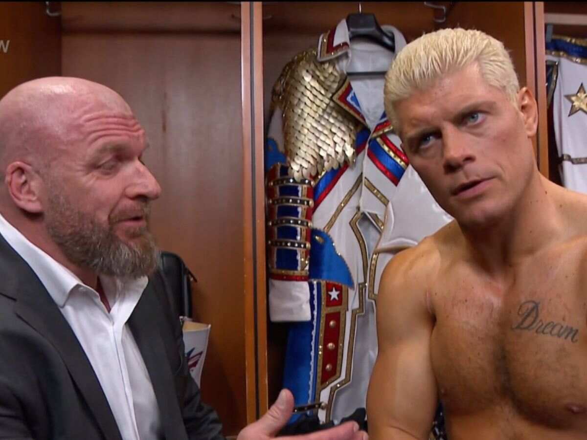 Triple H and Cody Rhodes 