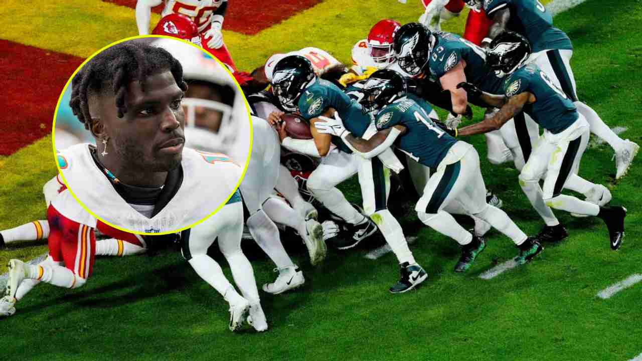 Tyreek Hill doesn’t want the NFL to ban ‘Tush Push’ despite calling it ‘unstoppable’ when the Eagles execute it