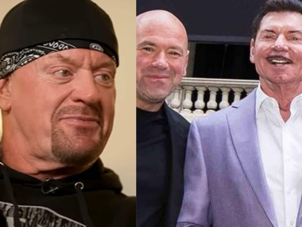 The Undertaker, Dana White and Vince McMahon