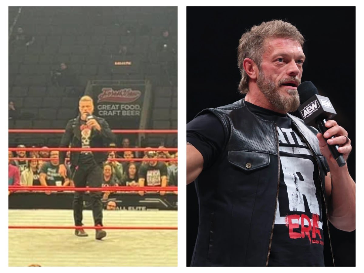 “Shouldn’t of left that email” – Wrestling fans hilariously troll Adam Copeland’s AEW jump, taking a dig at desolated arenas in shows