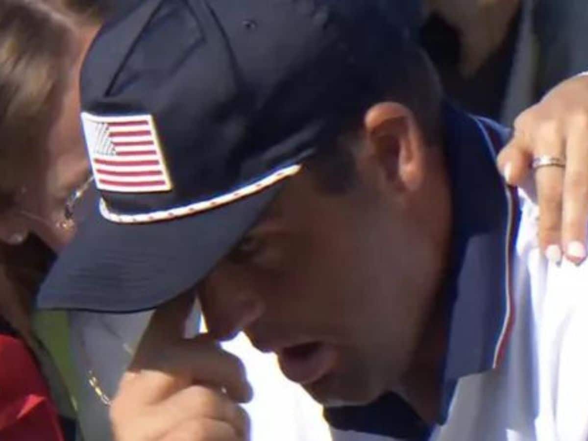 WATCH: World No. 1 Scottie Scheffler breaks down in tears following HUMILIATING loss at 2023 Ryder Cup