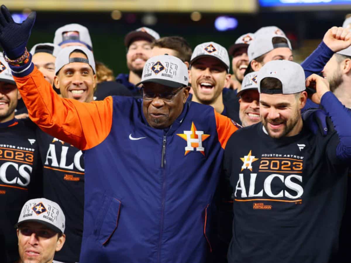 WATCH: Astros clinch seventh CONSECUTIVE ALCS berth following 3-2 victory over Twins