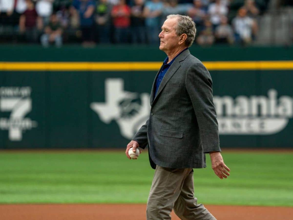 Ex-USA President George W. Bush to throw first pitch at Rangers-Diamondbacks World Series Game 1