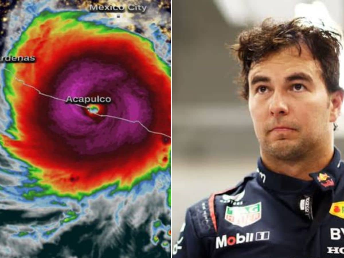 Mexican GP faces THREAT as Category-5 tropical storm Hurricane Otis rages in Sergio Perez’s home country