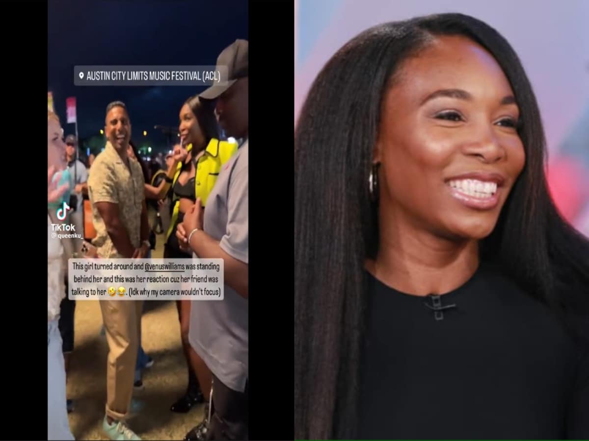 WATCH: Fan shuts up her friends for not showing respect to ‘American treasure’ Venus Williams as she gets crowded at the Austin City Musical festival