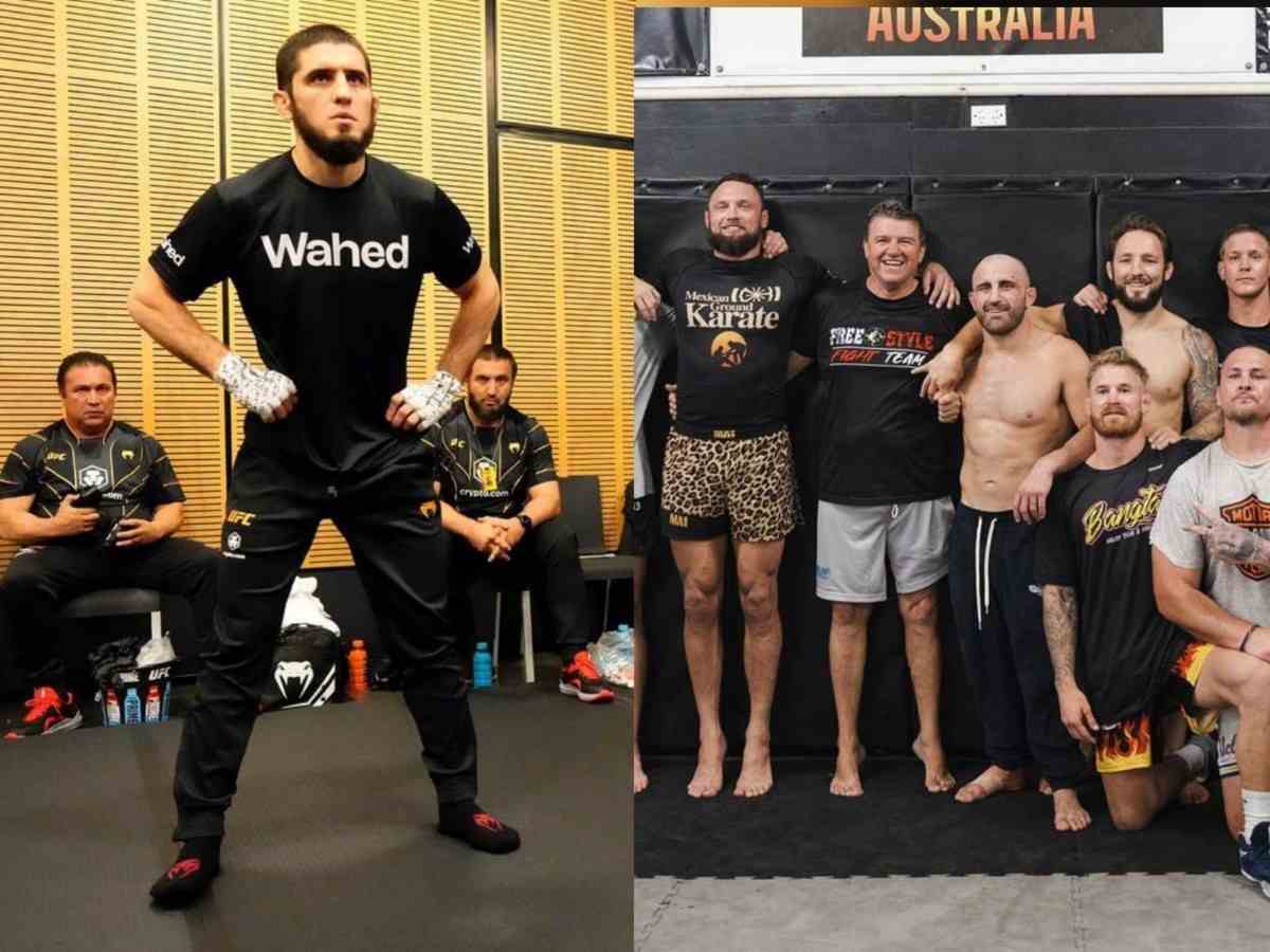 “Daddy gave sons their lunch money” – Fans in shock after learning Islam Makhachev paid for Alexander Volkanovski and team’s lunch after head kick win at UFC 294