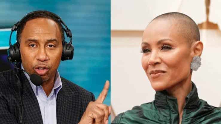 “Mess with some dude that your son’s friend” – Stephen A. Smith lashes out at Jada Pinkett Smith, demands her to stop Will Smith’s public EMASCULATION