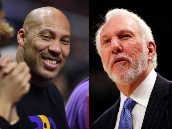 LaVar Ball and Gregg Popovich