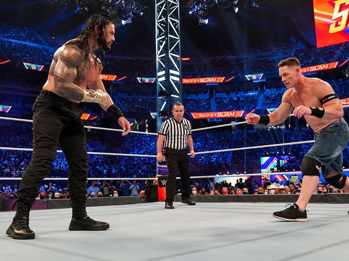 Roman Reigns and John Cena