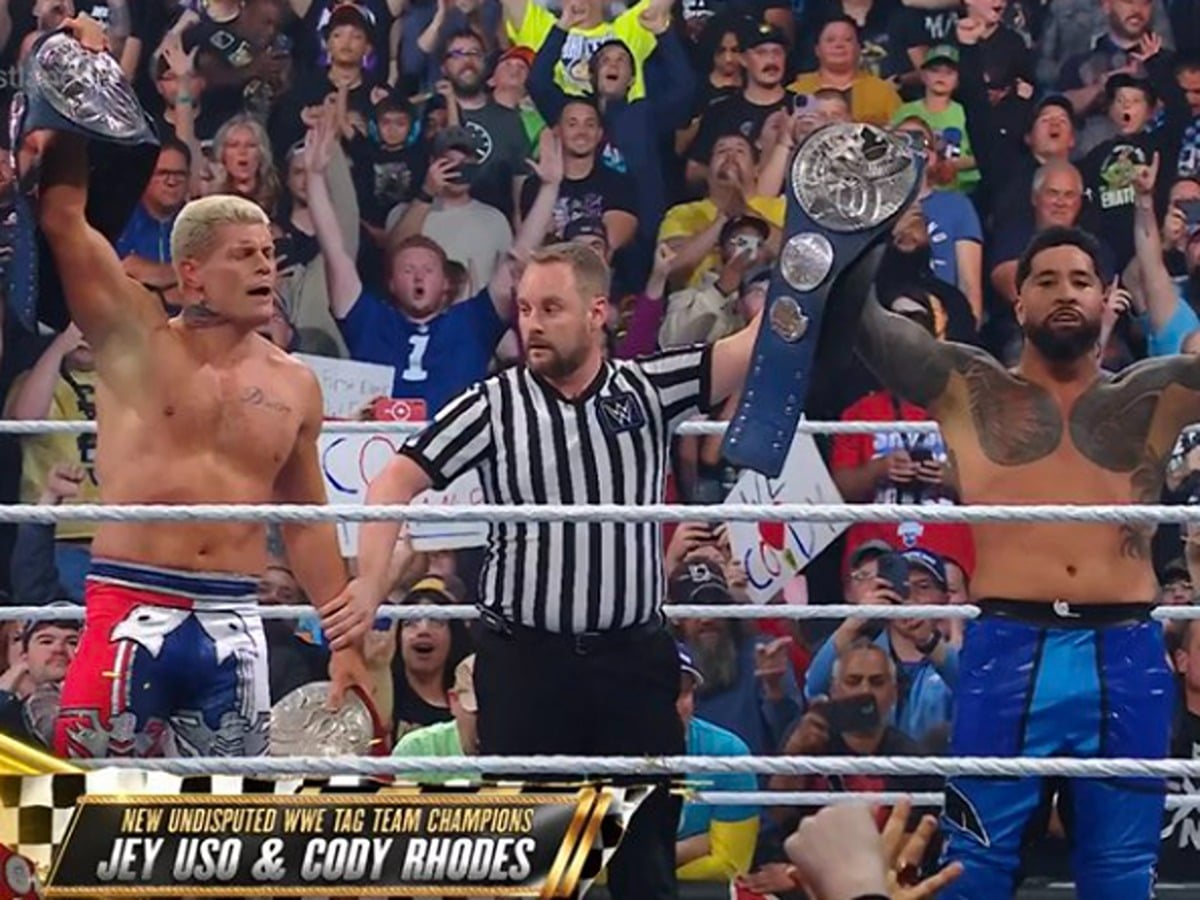 “Nobody saw this coming” – WWE Universe goes bonkers as Cody Rhodes wins the Undisputed Tag Team Championship with former enemy at Fastlane 