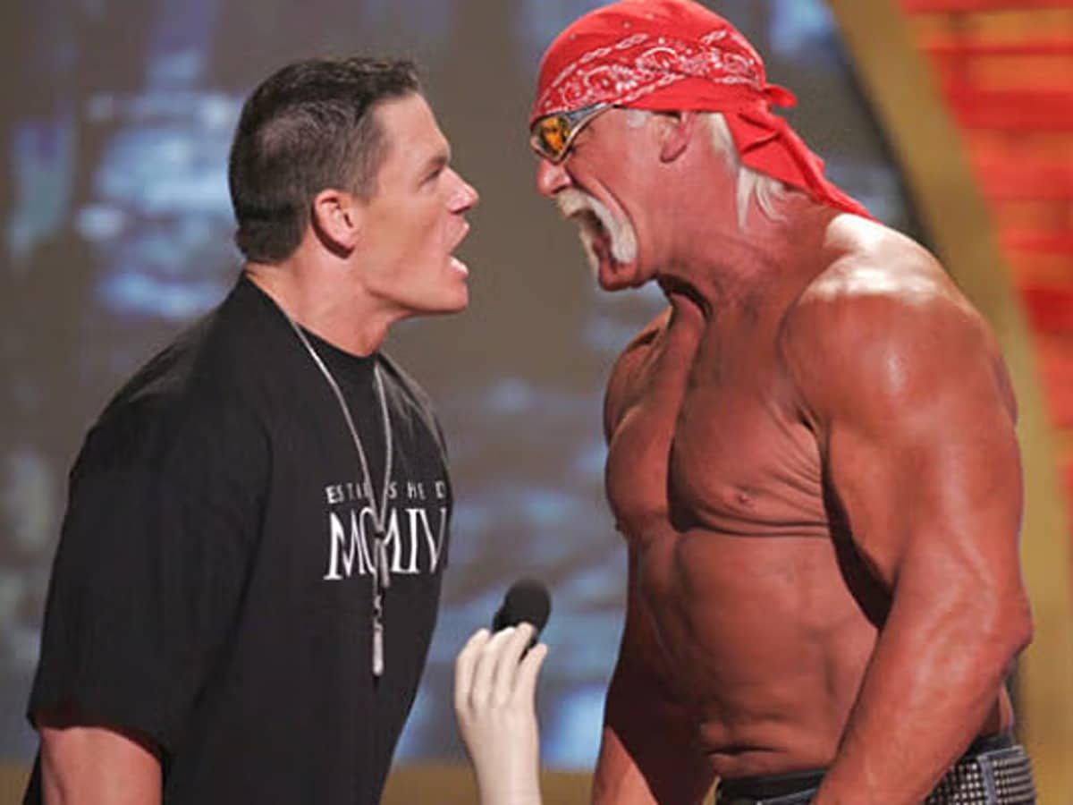 John Cena and Hulk Hogan