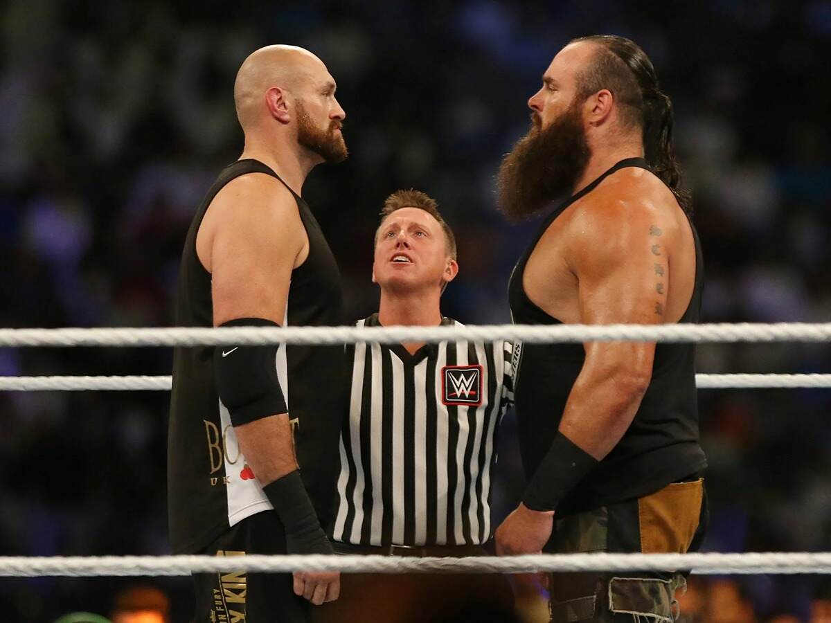 Tyson Fury and Braun Strowman