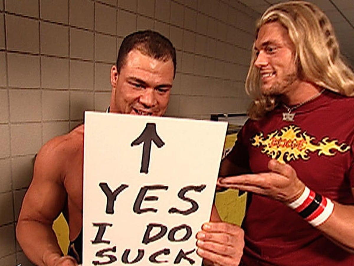 Kurt Angle and Edge