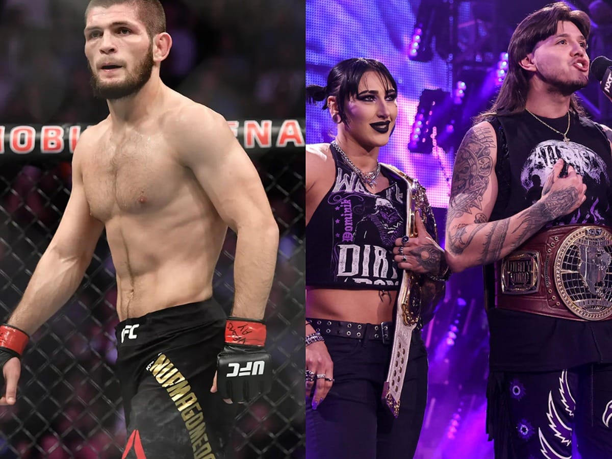 WATCH: 30-year-old WWE Superstar channels inner Khabib Nurmagomedov to warn Rhea Ripley and Dominik Mysterio