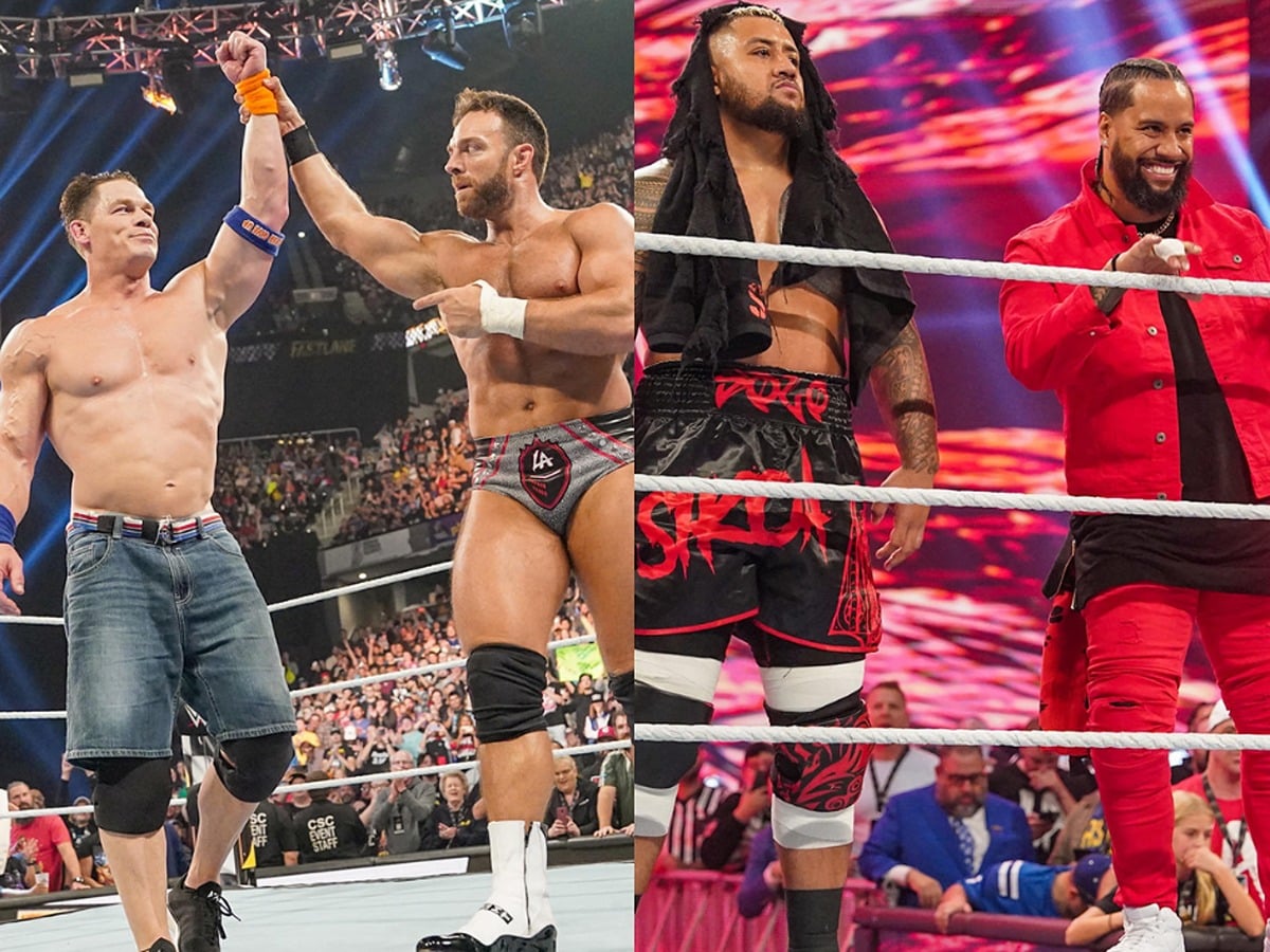 “Big match John did it” – WWE Universe overjoyed as John Cena and LA Knight deliver humiliating loss to The Bloodline at Fastlane 