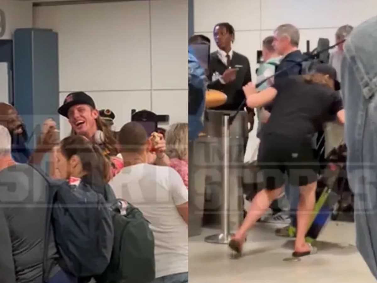 WATCH: Video of INTOXICATED Matt Riddle causing ruckus on airport surfaces online days after his WWE departure 