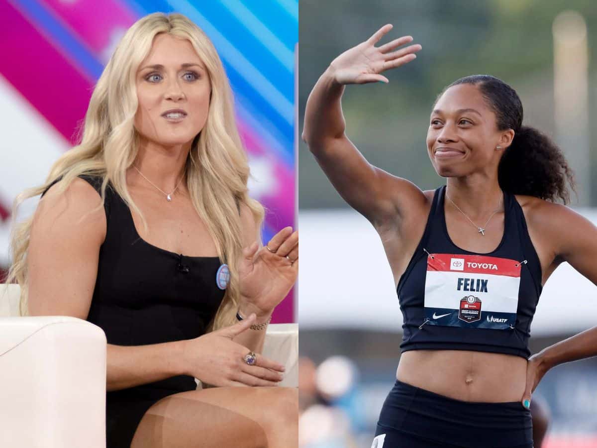 Riley Gaines SPARKS nationwide outcry as governors challenge NCAA policies, with Allyson Felix joining the fray for fair playa