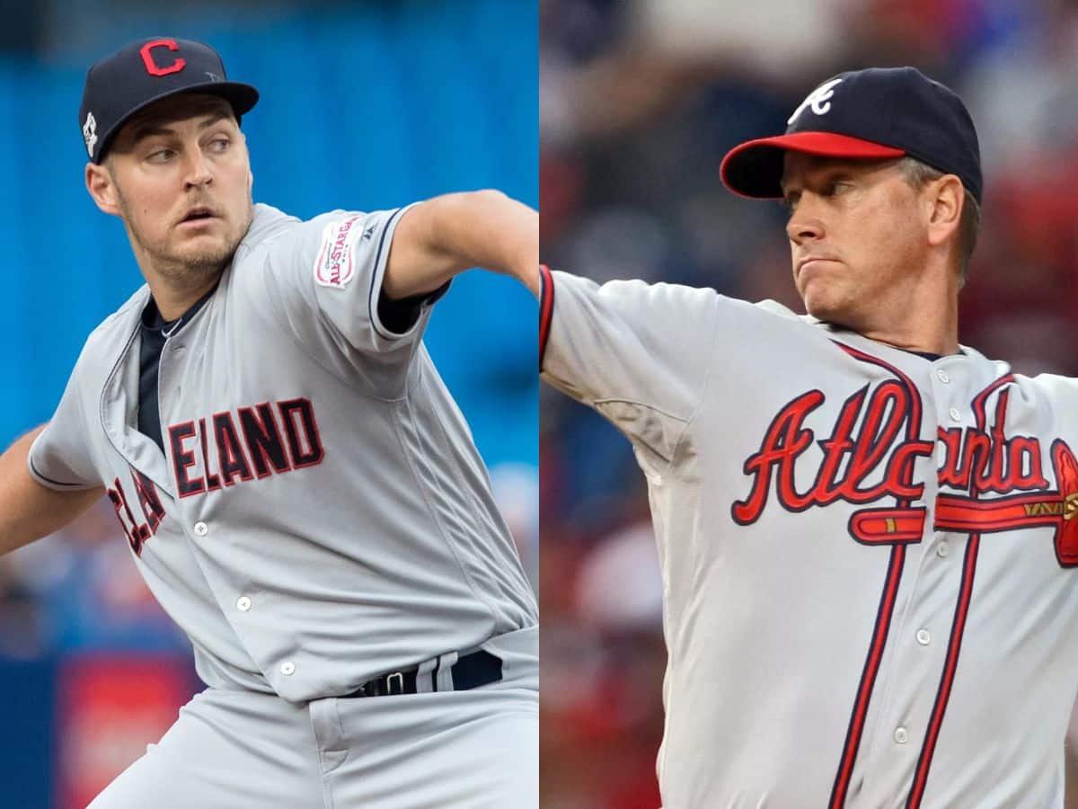 Trevor Bauer and Tom Glavine