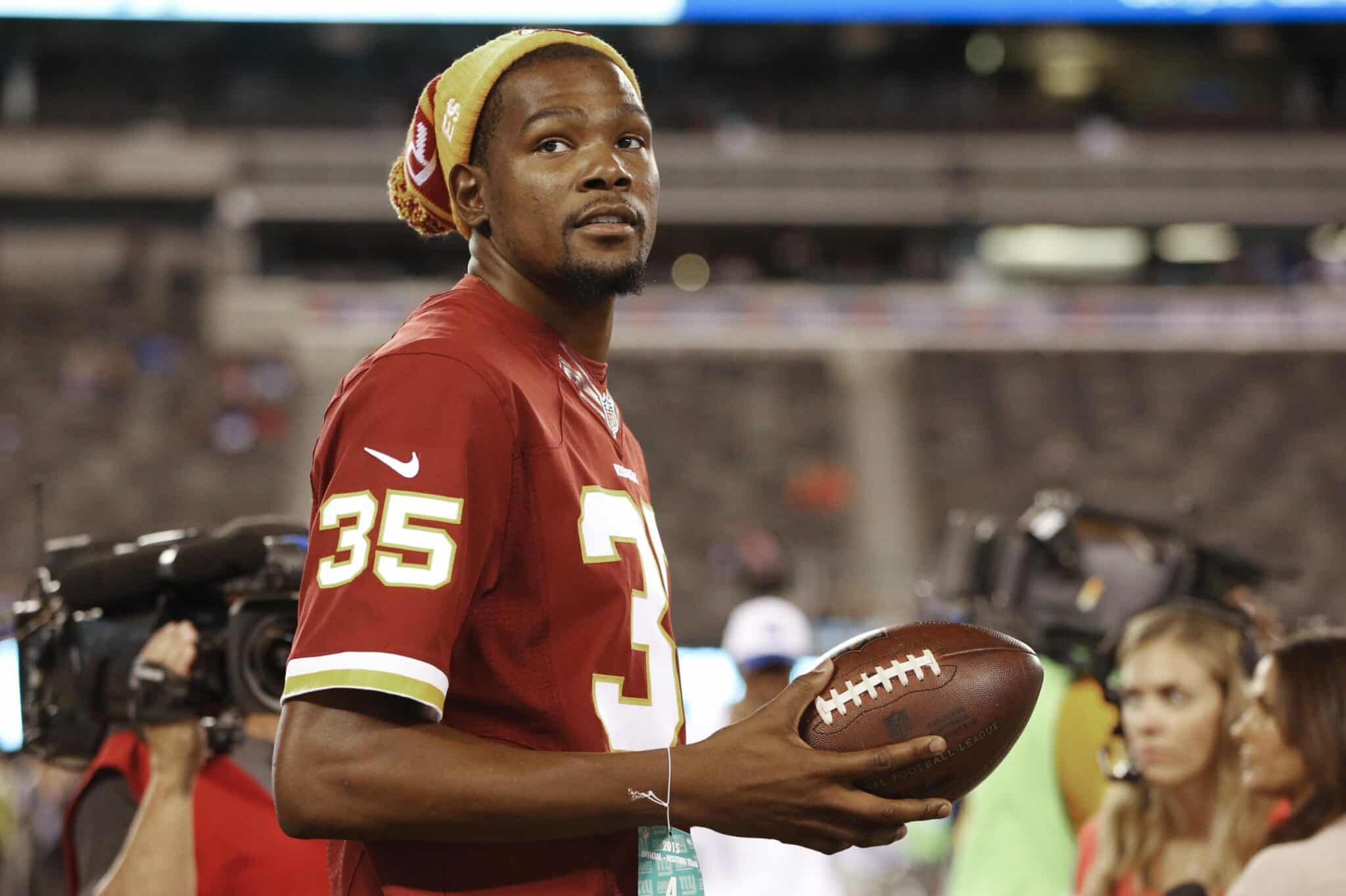 Kevin Durant to play football? NFL insider DEMANDS NBA superstar suit up for Team USA