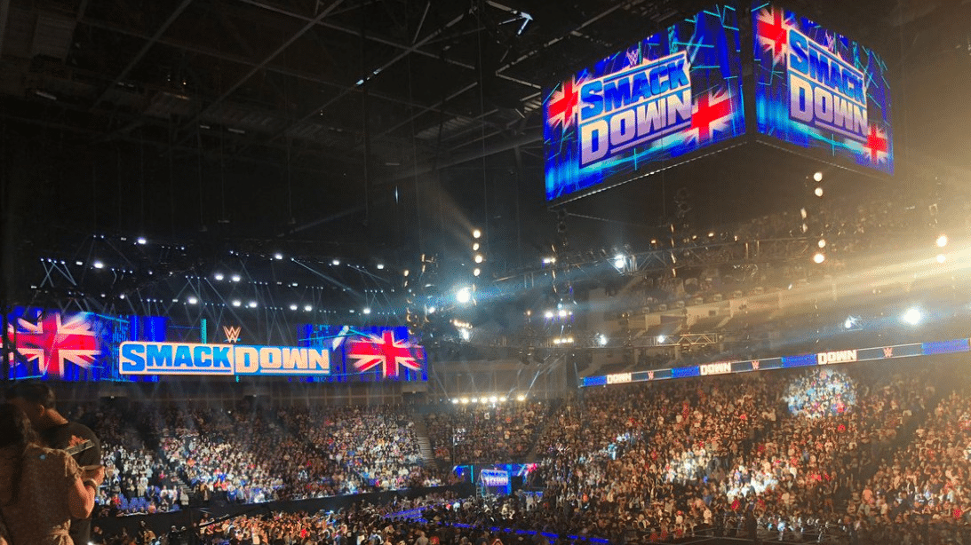 SmackDown airing live from O2 Arena in London