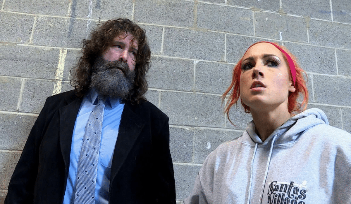 WWE Mick Foley and Becky Lynch