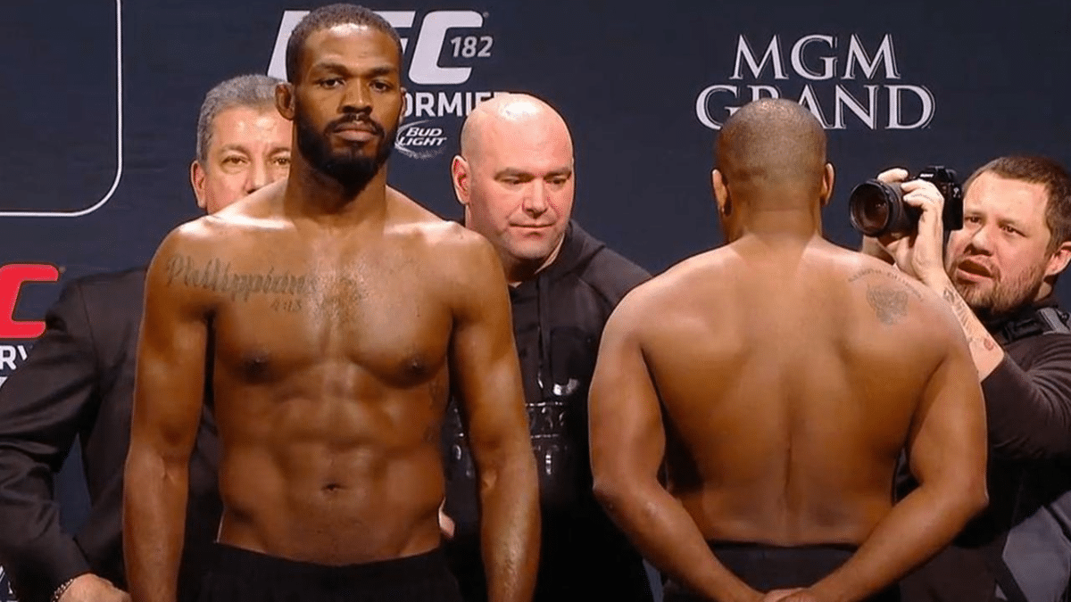 Jon Jones and Daniel Cormier 