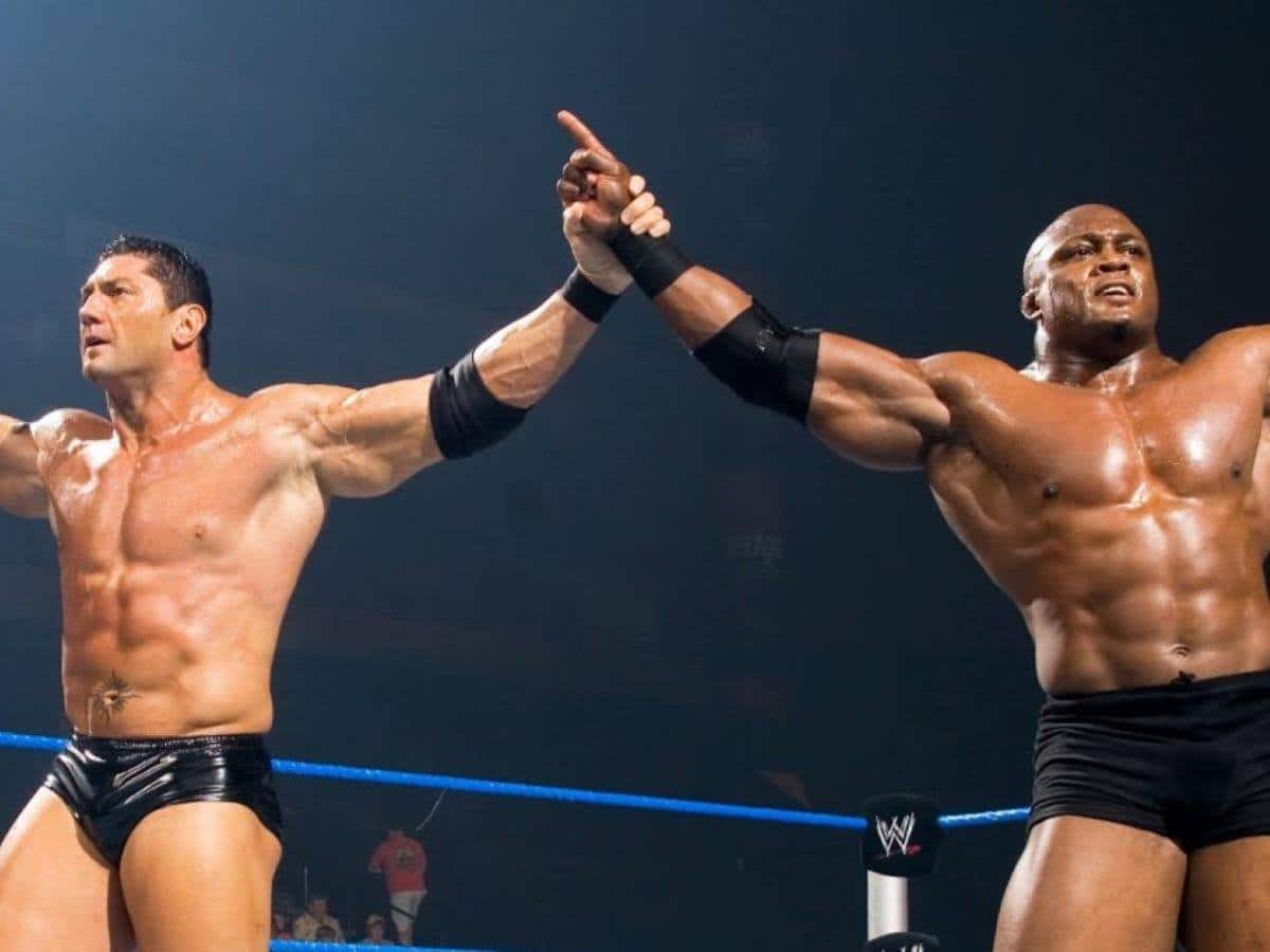 Batista and Bobby Lashley