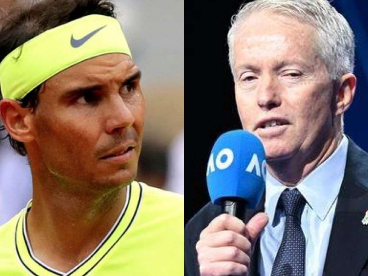 Rafael Nadal and Craig Tiley