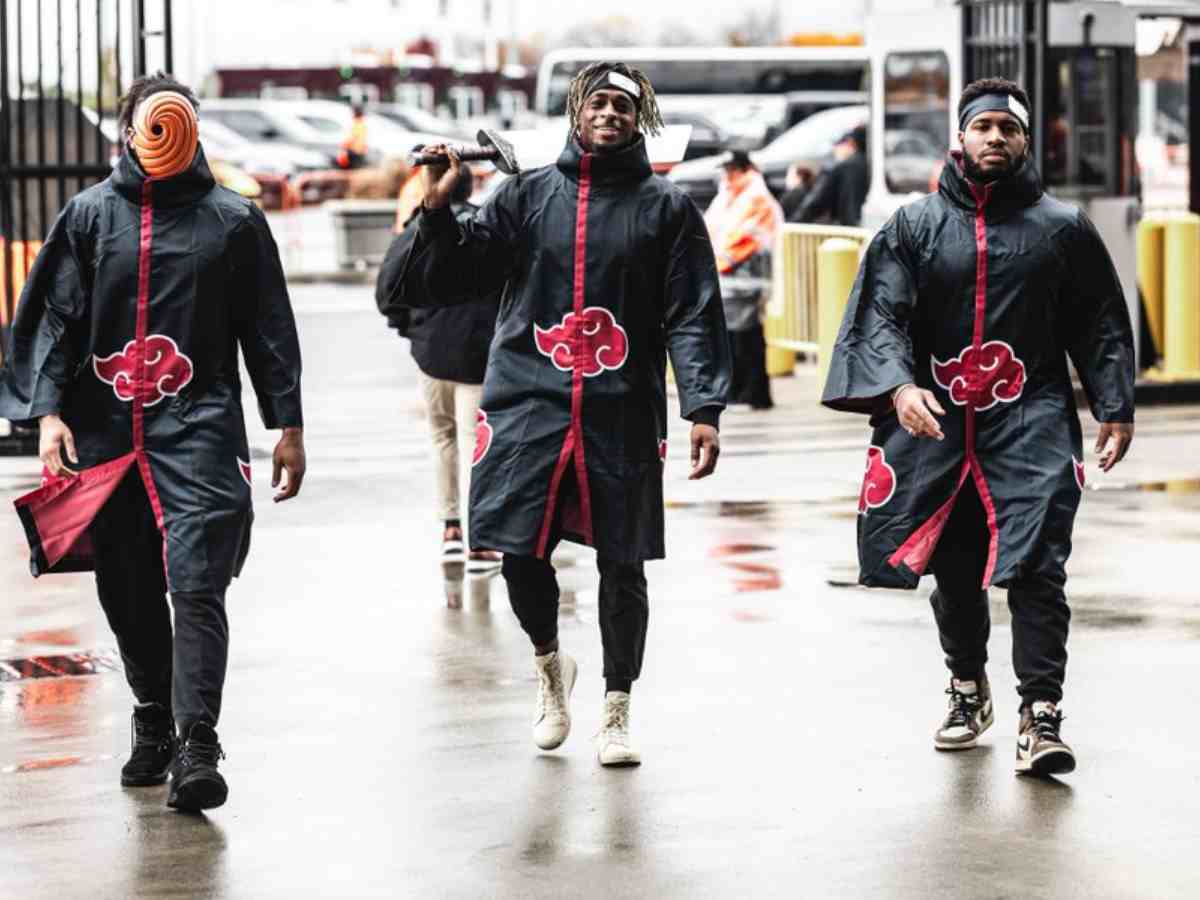 Halloween fervour grips the New York Jets as the squad dress up as the Akatsuki from popular anime Naruto