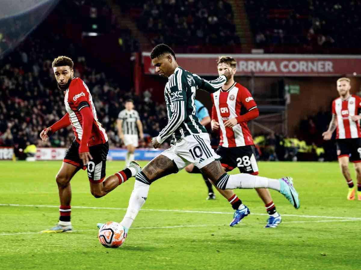 Marcus Rashford vs Sheffield United 