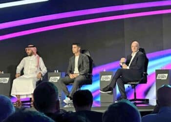 Ronaldo at the New World Sports Conference
