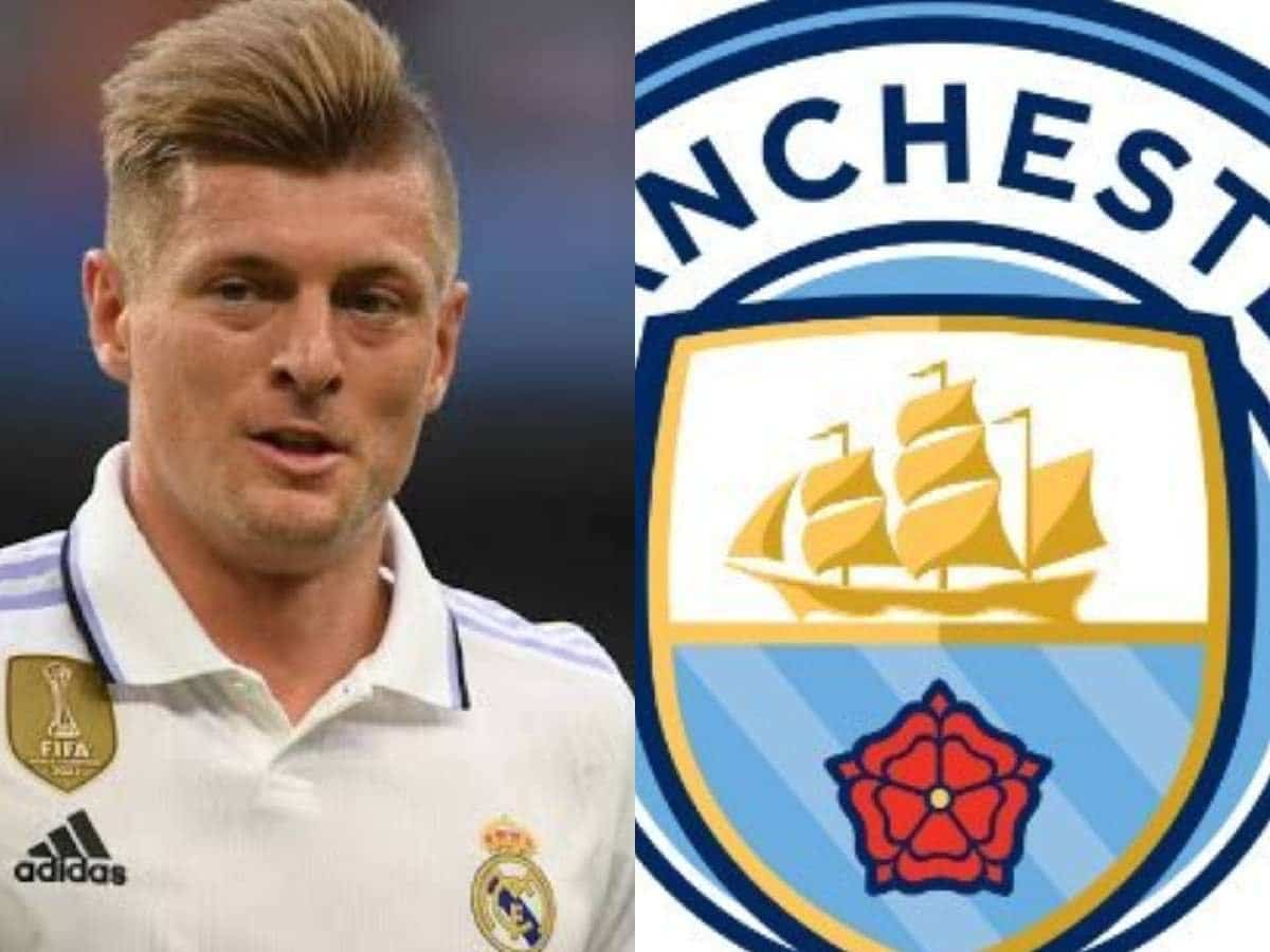 Real Madrid's Toni Kroos to Manchester City.